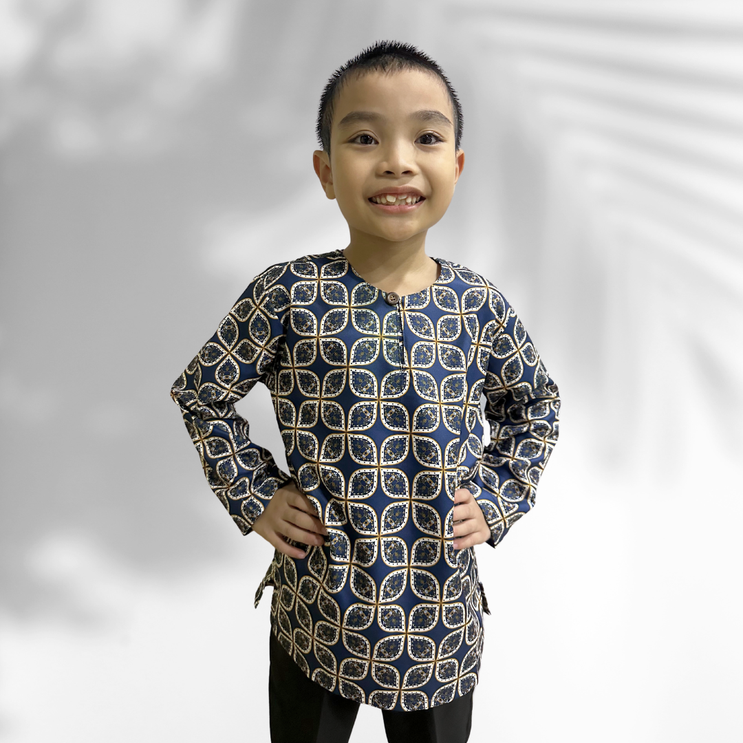 Zayyan Print Kurta | Boy