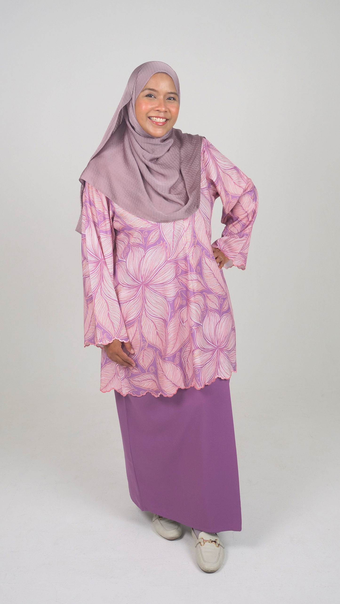 Kuntum Ladies | Dusty Purple