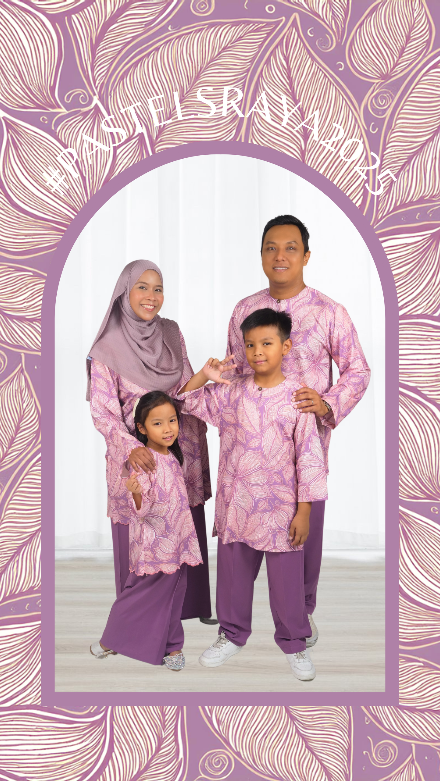 Kuntum Girl | Dusty Purple